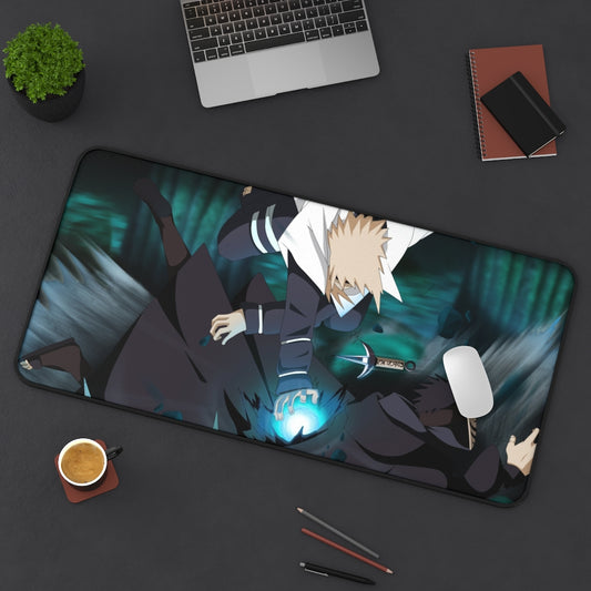 Naruto Anime Mouse Pad / Desk Mat - Minato & Obito - The Mouse Pads Ninja 31" × 15.5" Home Decor