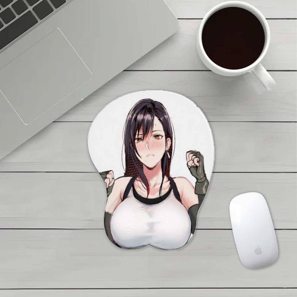 3D Silicone Mousepad | Oppai Mouse Pad | Silicone chest  mousepad