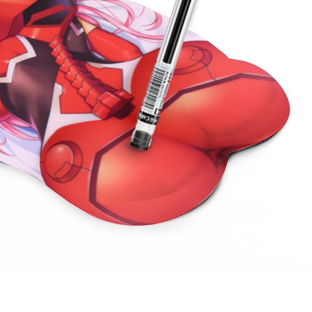 3D Silicone Mousepad | Oppai Mouse Pad | Silicone chest  mousepad