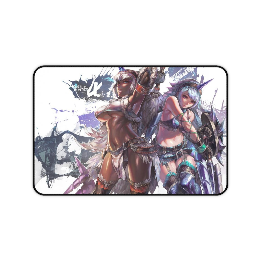 Sexy Monster Hunter Mousepad - Ecchi Large Desk Mat - Gaming Playmat