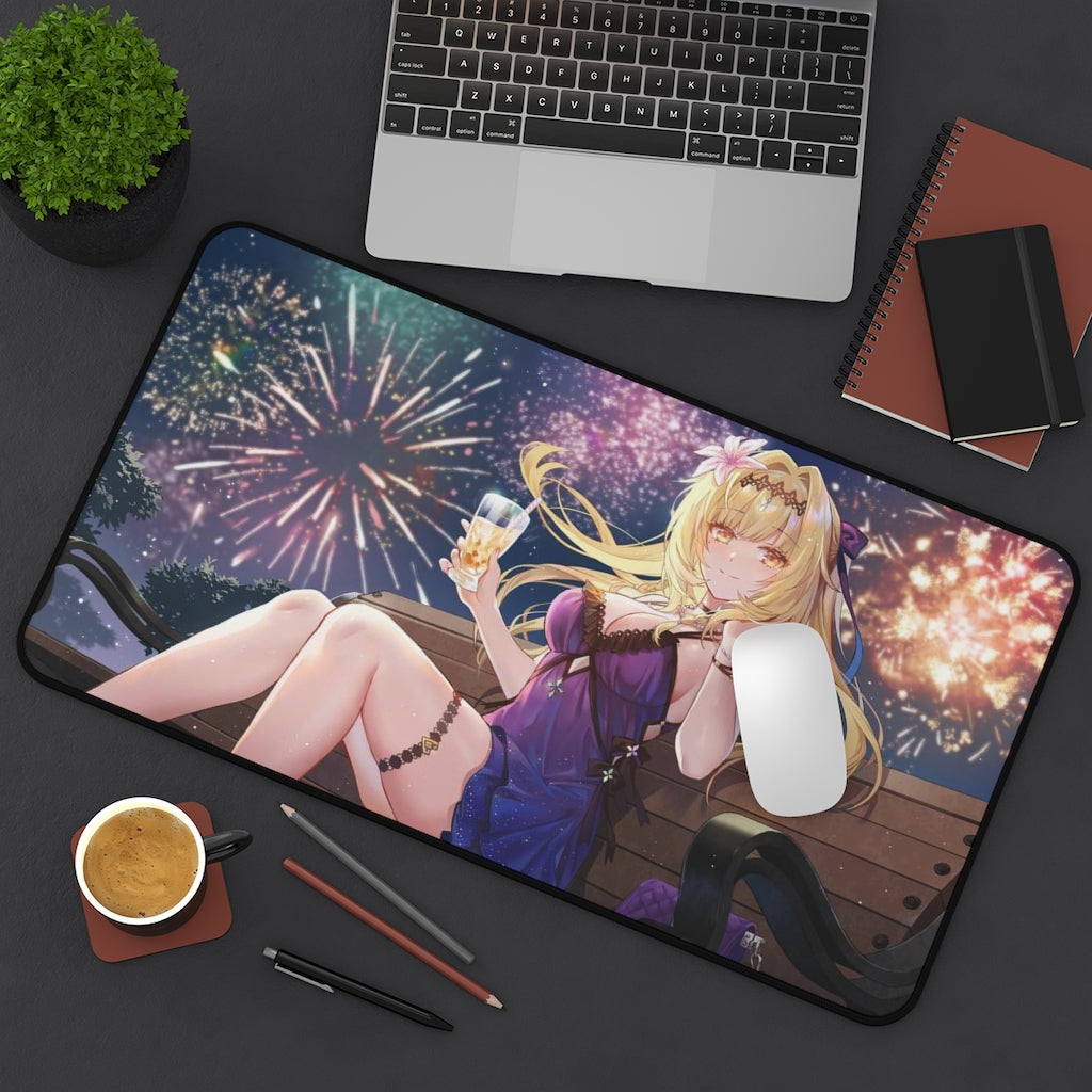 Punishing Gray Raven Mousepad - Sexy Bianca Gaming Desk Mat - Gamer Playmat