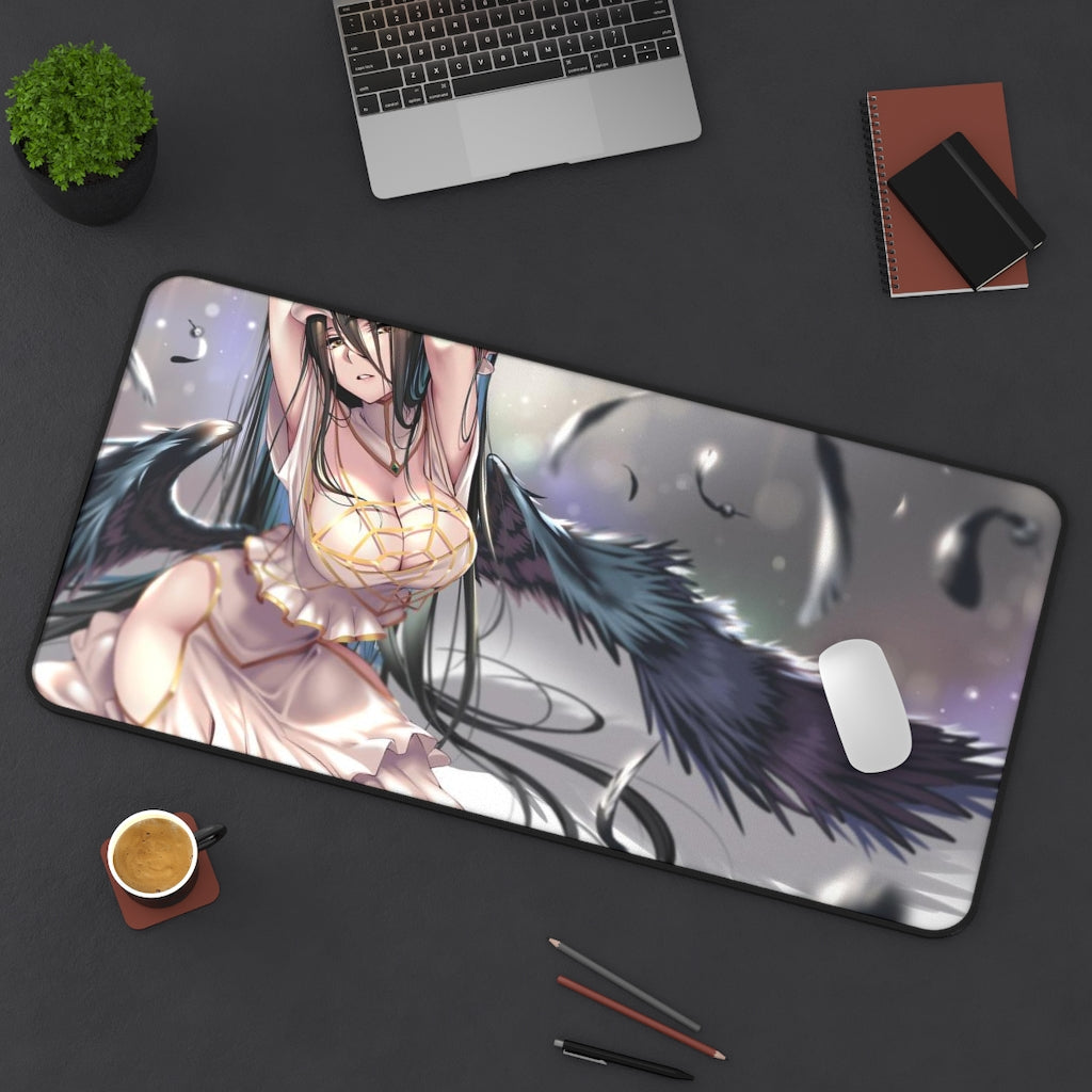 Overlord Sexy Mousepad - Big Boobs Albedo Anime Desk Mat - Ecchi Playmat