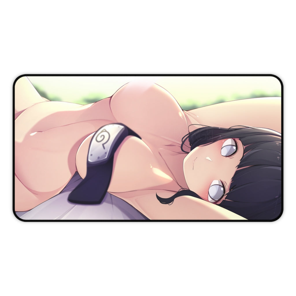 Nude Hinata Naruto Desk Mat - Non Slip Mousepad