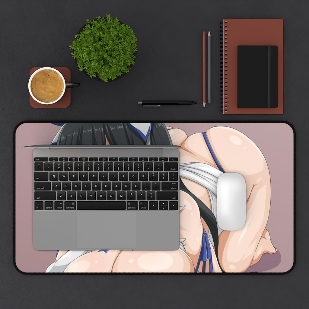 DanMachi Sexy Mousepad - Big Boobs Hestia Anime Desk Mat - Ecchi Playmat - Is It Wrong To Try To Pick Up Girls In A Dungeon