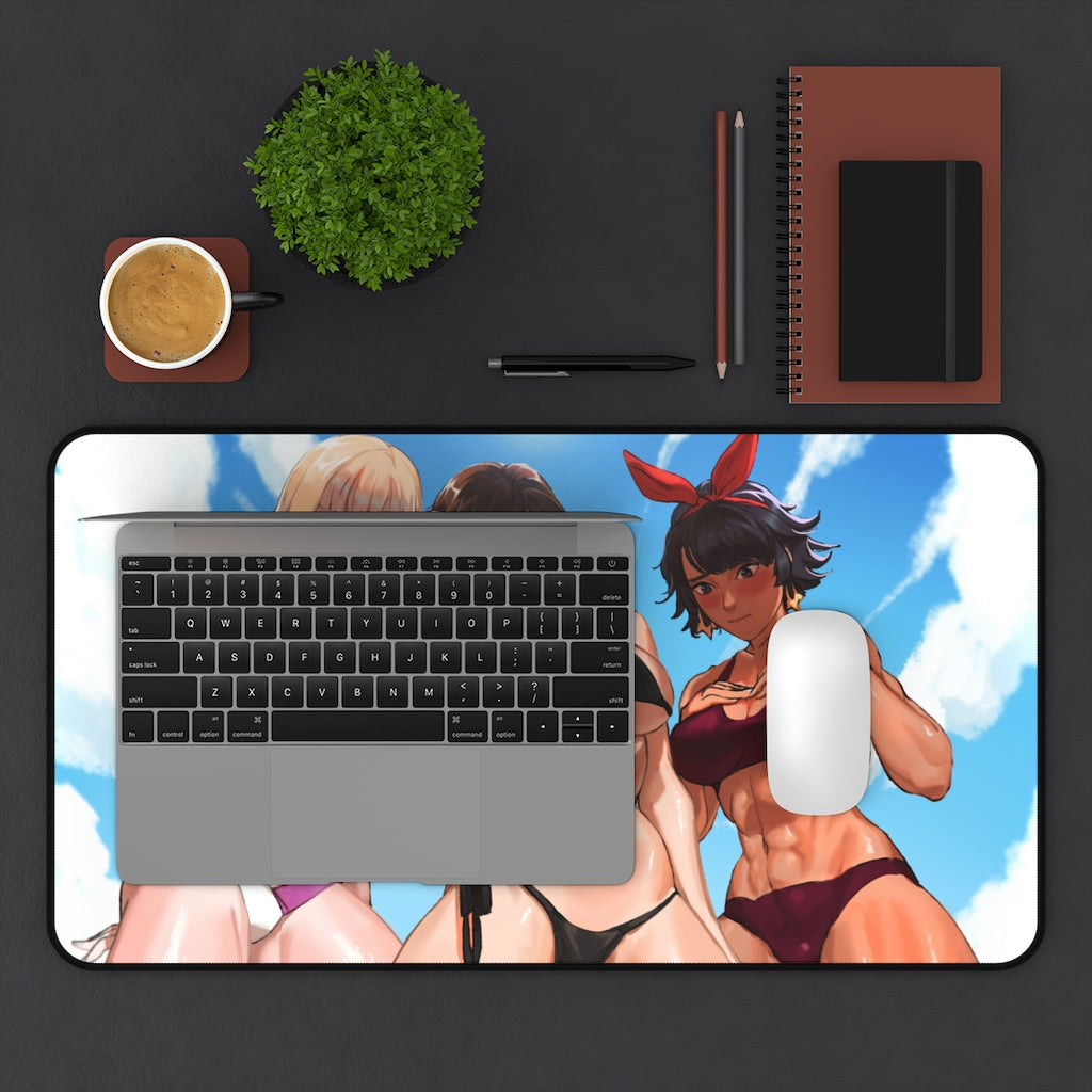 Tekken Bikini Waifus Desk Mat - Non Slip Gaming Mousepad