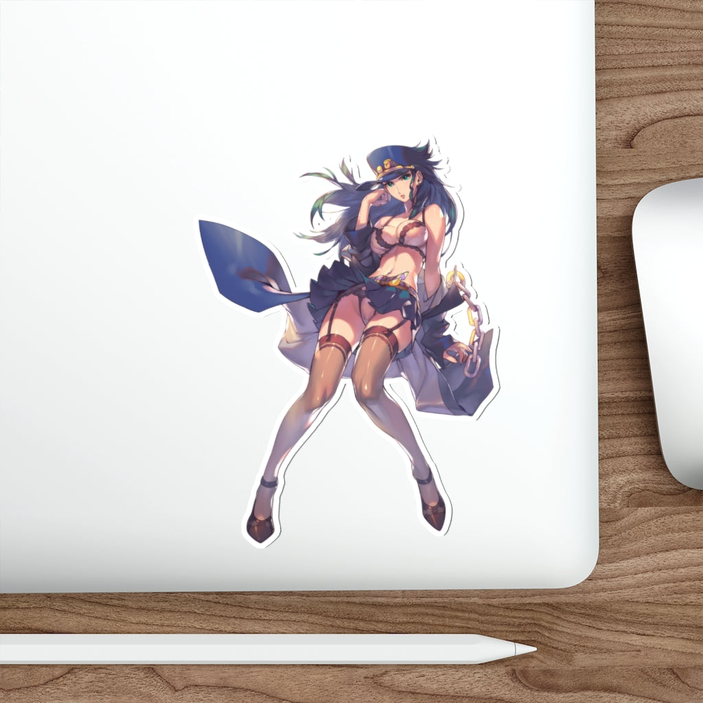 JoJo Sexy Female Jotaro Kujo Waterproof Sticker - Ecchi Vinyl Decal