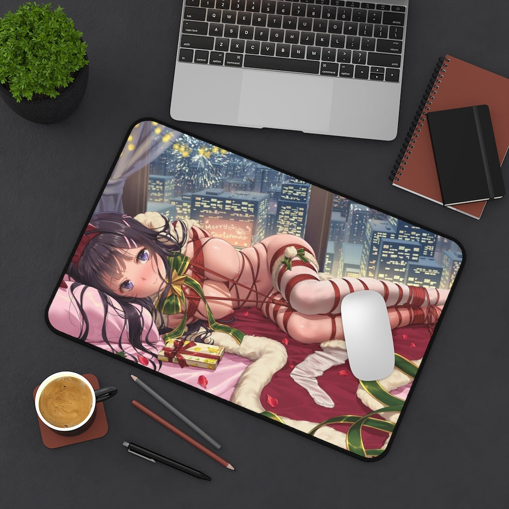 Bunny Girl Bondage Mousepad - Sakurajima Mai Large Ecchi Desk Mat