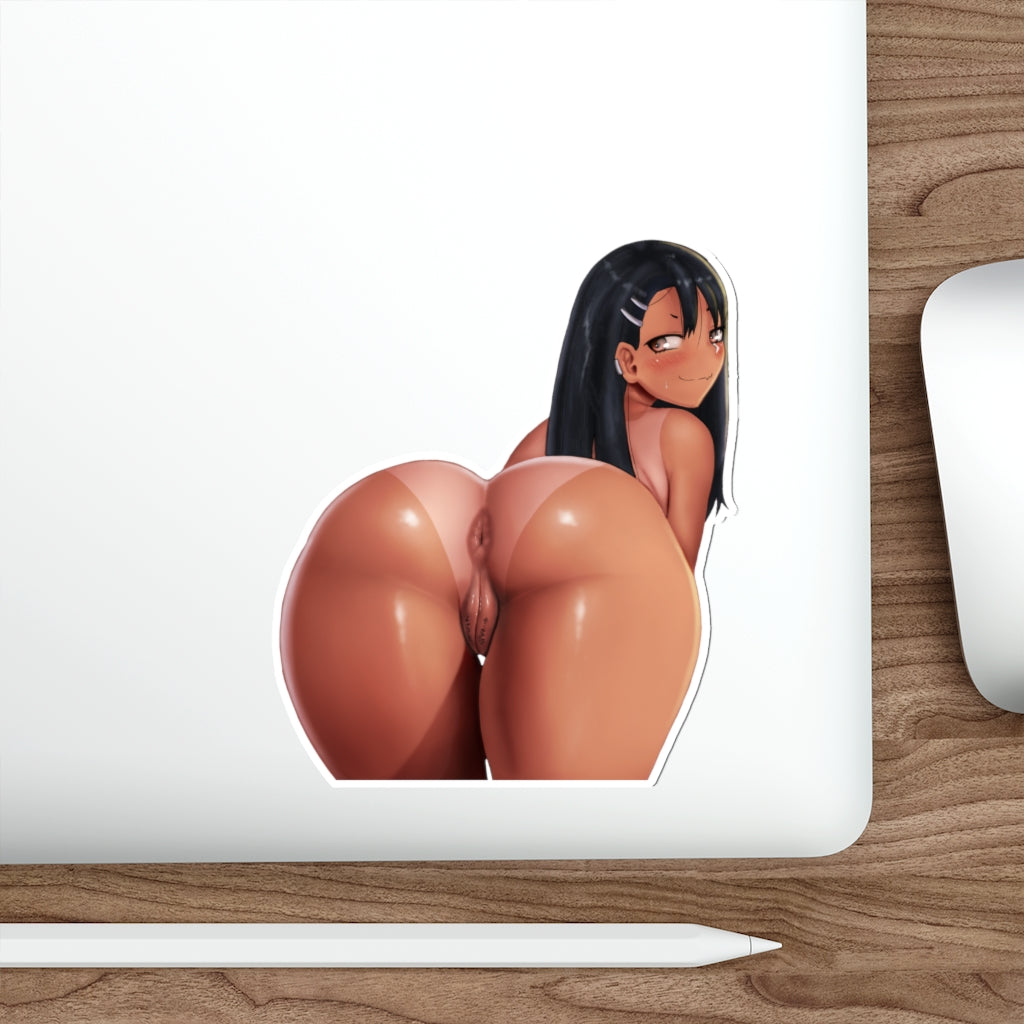 Don't Toy with Me, Miss Nagatoro Hentai Butt Waterproof Sticker - Ecchi Vinyl Decal