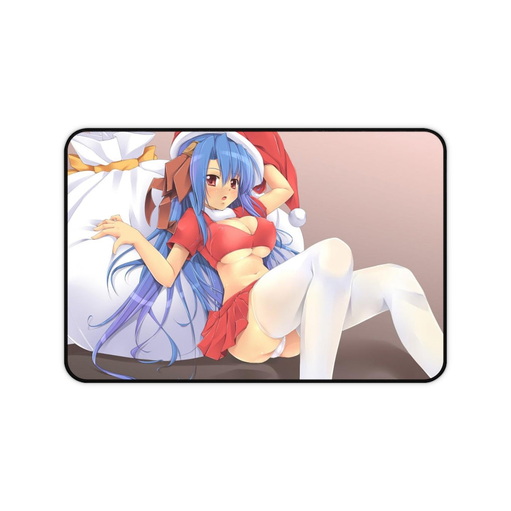 Sexy Santa Rocbouquet Romancing SaGa Desk Mat - Non Slip Mousepad