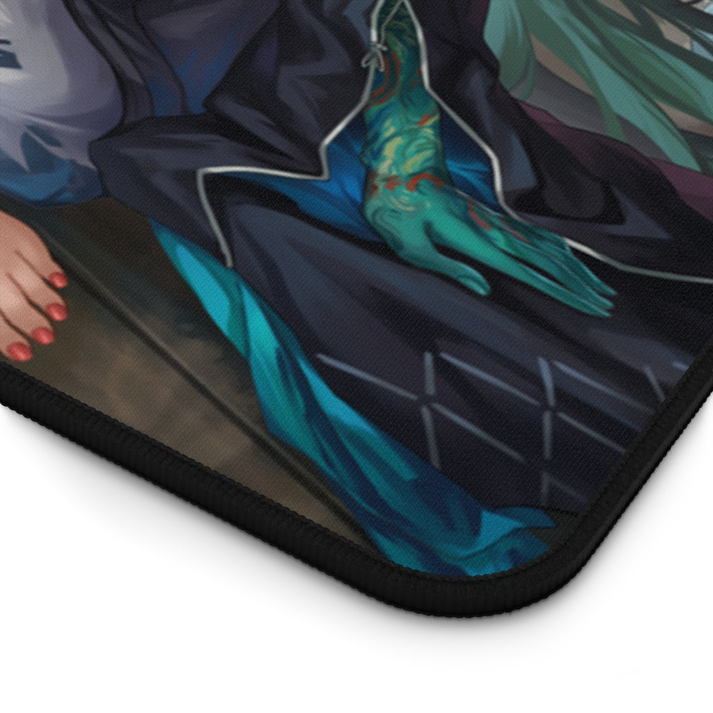 Arknights Ecchi Mousepad - Dust And Nian Large Desk Mat