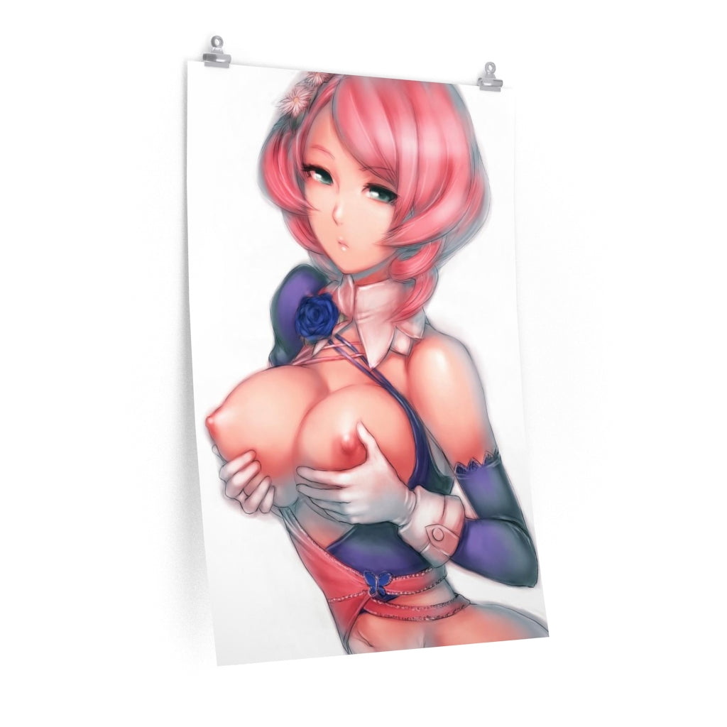 Alisa Boskonovich Tekken Poster - Lewd Premium Matte Vertical Poster - Adult Wall Art