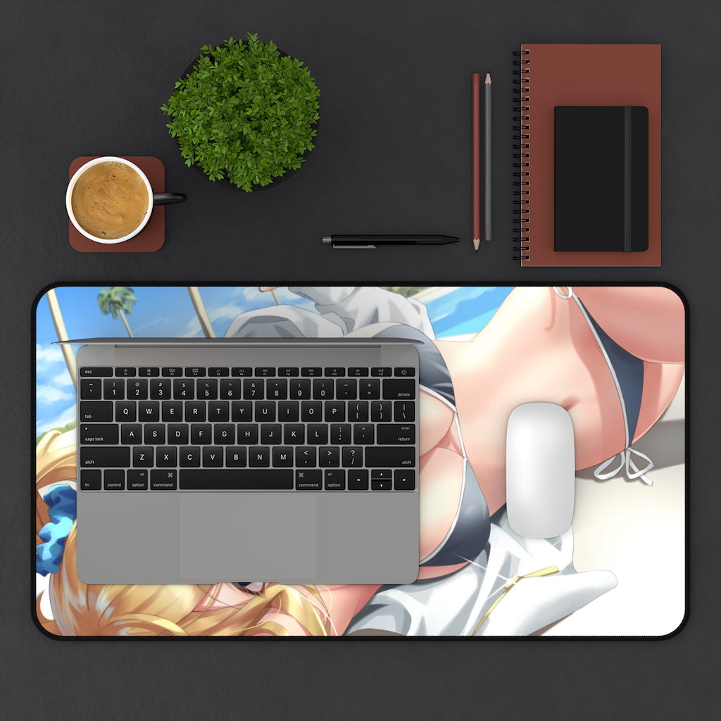 Kaguya Sama Sexy Mousepad - Ai Hayasaka Bikini Desk Mat - Ecchi Adult Playmat