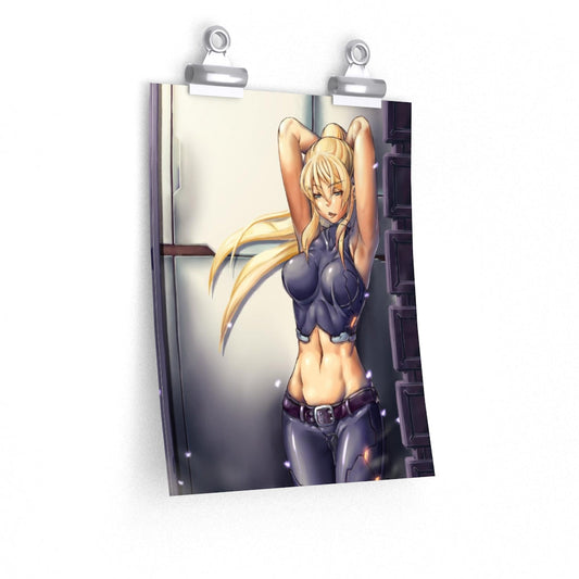 Sexy Sarah Bryant Virtua Fighter Poster - Lewd Premium Matte Vertical Poster - Adult Wall Art