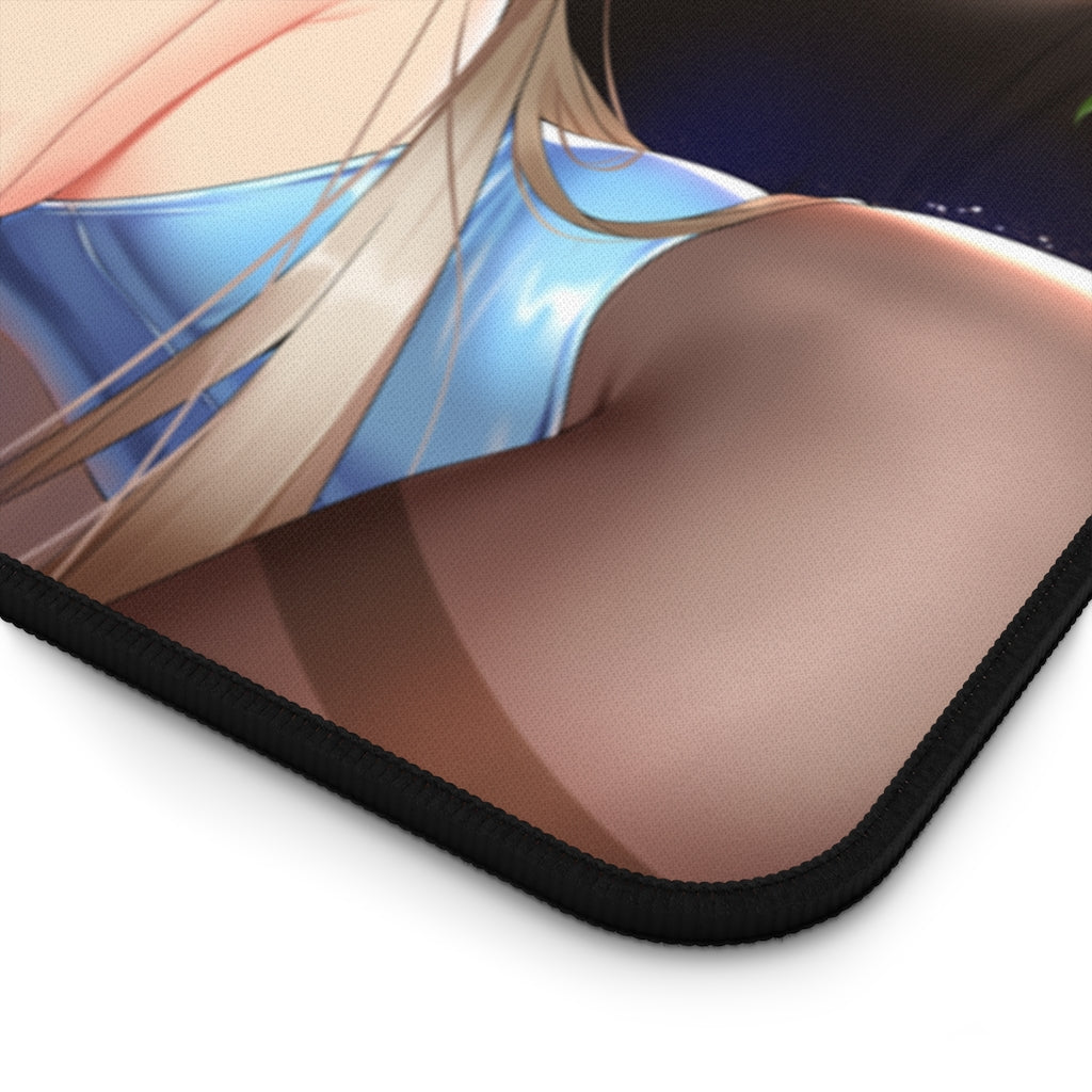 Blue Archive Mousepad - Big Boobs Bunny Girl Waifus Large Desk Mat - Ecchi Playmat