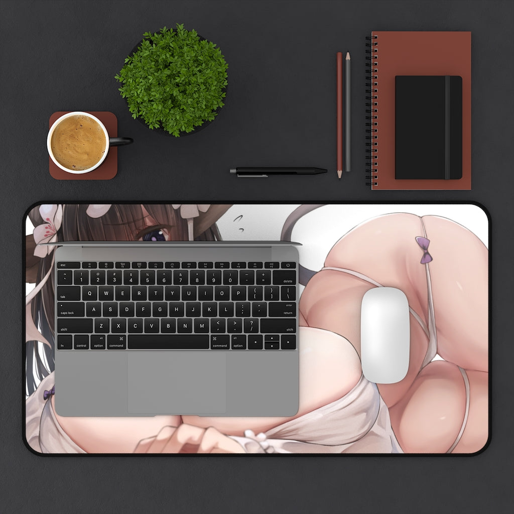 Huge Boobs Kashino Azur Lane Desk Mat - Non Slip Mousepad