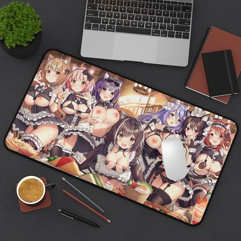 Princess Connect Re Dive Sexy Mousepad - Nude Anime Tits Maid Waifus Desk Mat - Ecchi Playmat