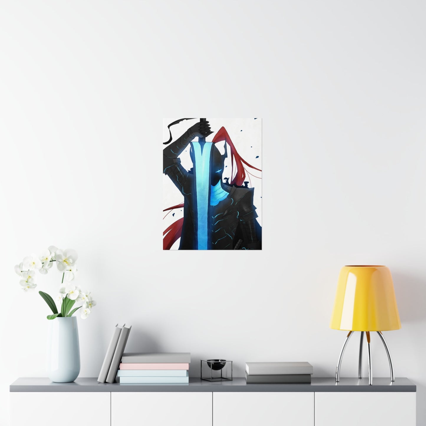 Solo Leveling Poster - Premium Matte Vertical Poster - Igris Anime Wall Art Decor