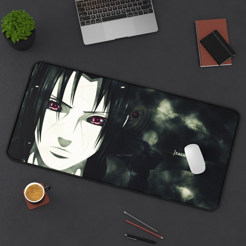 Uchiha itachi - Naruto Computer Mouse Pad / Desk Mat - The Mouse Pads Ninja 31" × 15.5" Home Decor