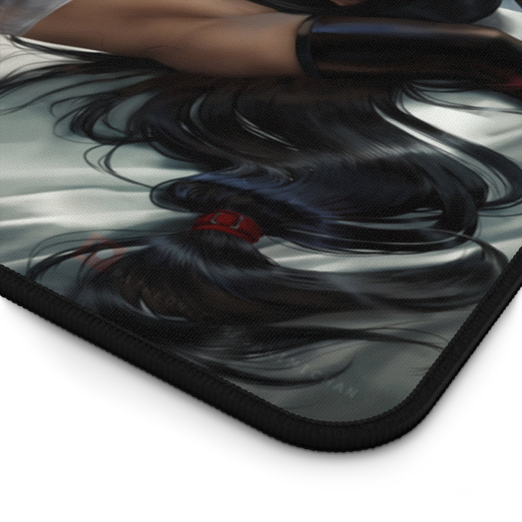 Tifa And Jesse BDSM Desk Mat - Big Ecchi Gaming Mousepad - MTG Playmat