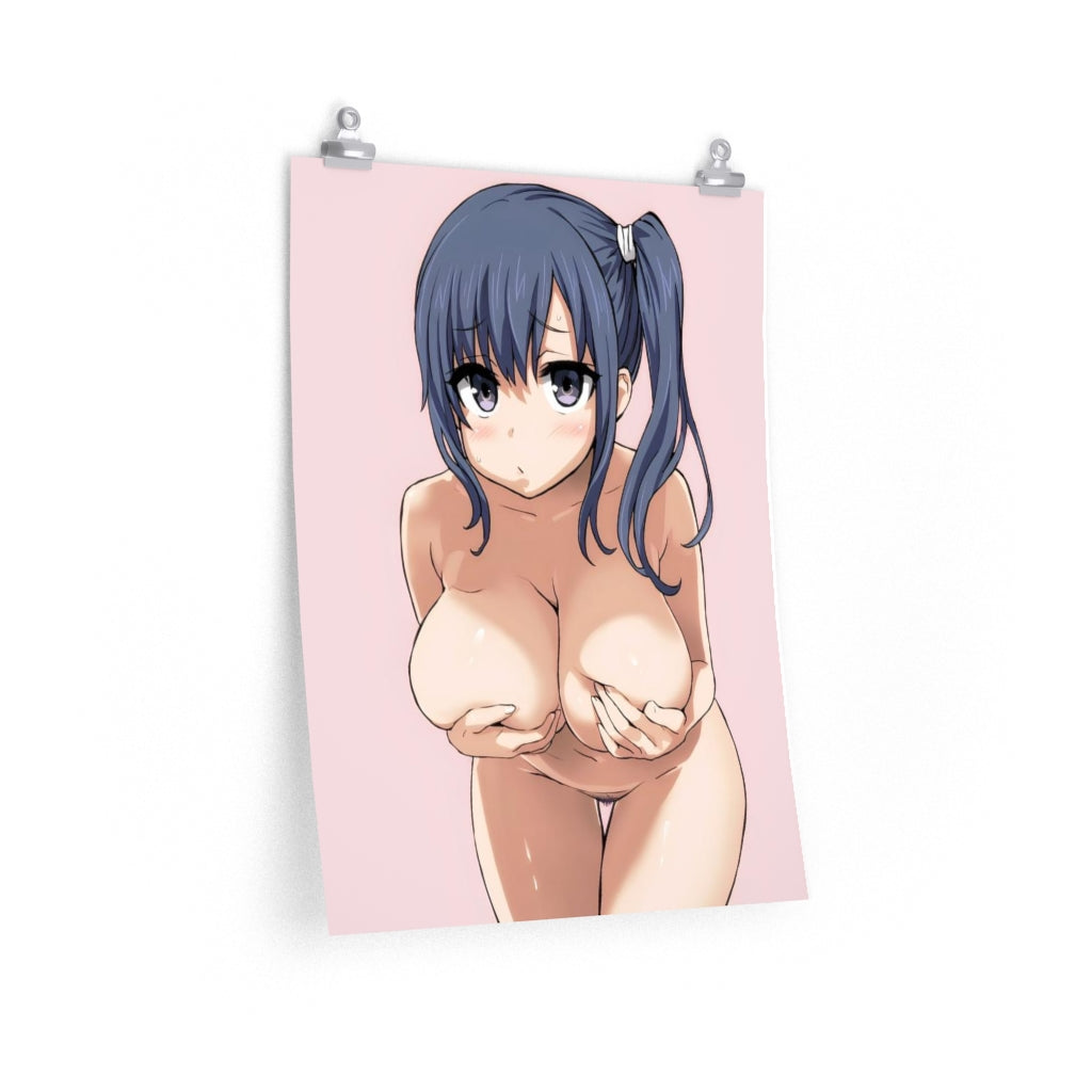 Nude Imai Midori Shirobako Ecchi Poster - Lewd Premium Matte Vertical Poster - Adult Wall Art