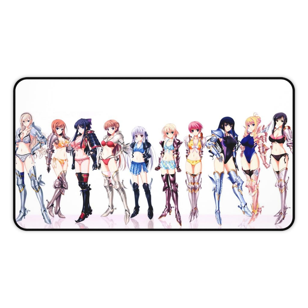 Walkure Romanze Bikini Armor Waifus Desk Mat- Sexy Anime Girl Mousepad - Gaming Playmat