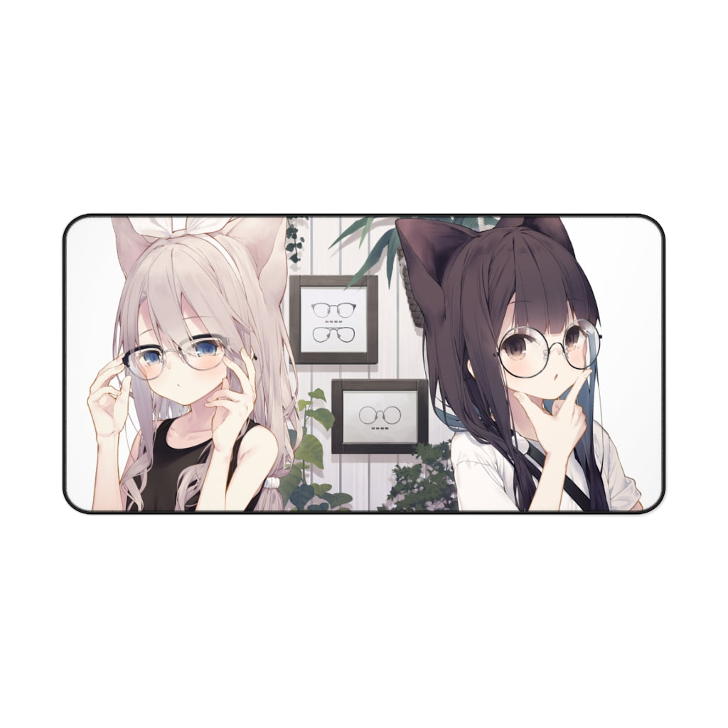 Kawai Anime Girls Mouse Pads - Smart & Sweet - The Mouse Pads Ninja Home Decor