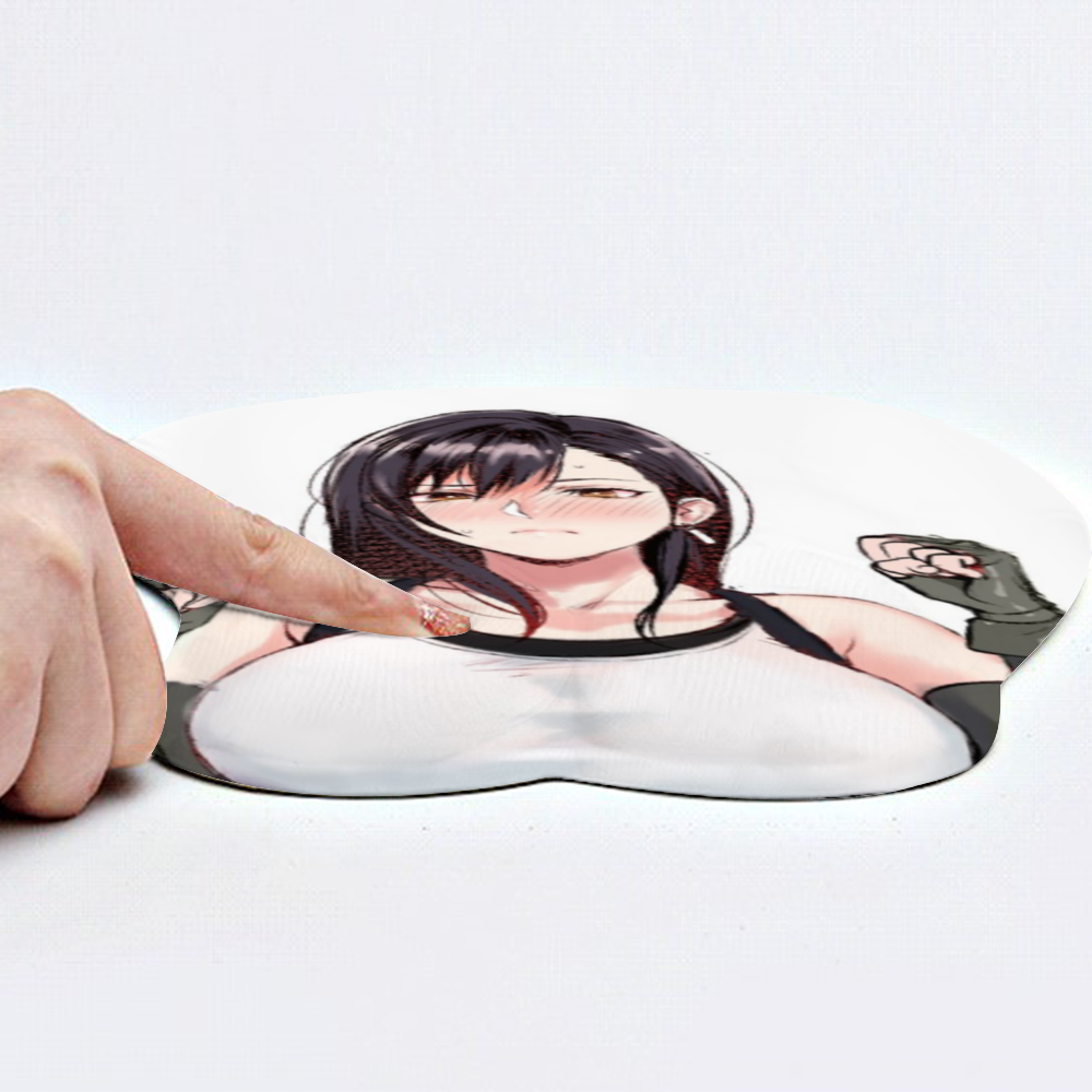 3D Silicone Mousepad | Oppai Mouse Pad | Silicone chest  mousepad