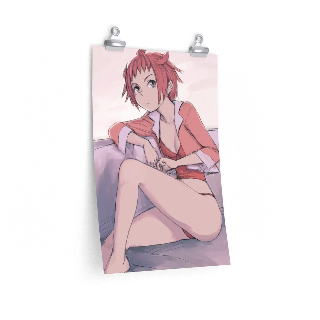 Souya Akira Dragonaut Poster - Lewd Premium Matte Vertical Poster - Adult Wall Art