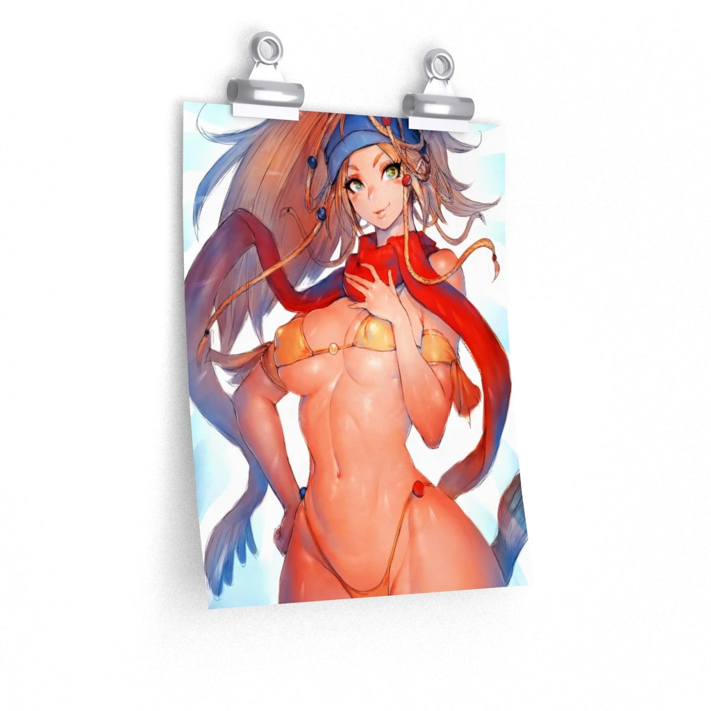 Rikku Final Fantasy X Poster - Lewd Premium Matte Vertical Poster - Adult Wall Art