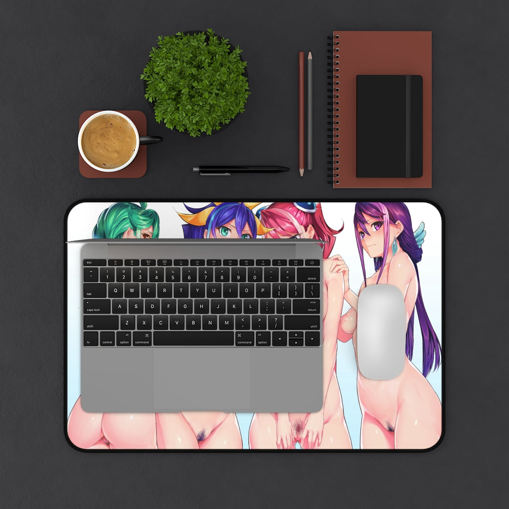 Nude Hentai Bracelet Girls Yugioh Desk Mat - Lewd Mousepad - Sexy Anime Girls Playmat