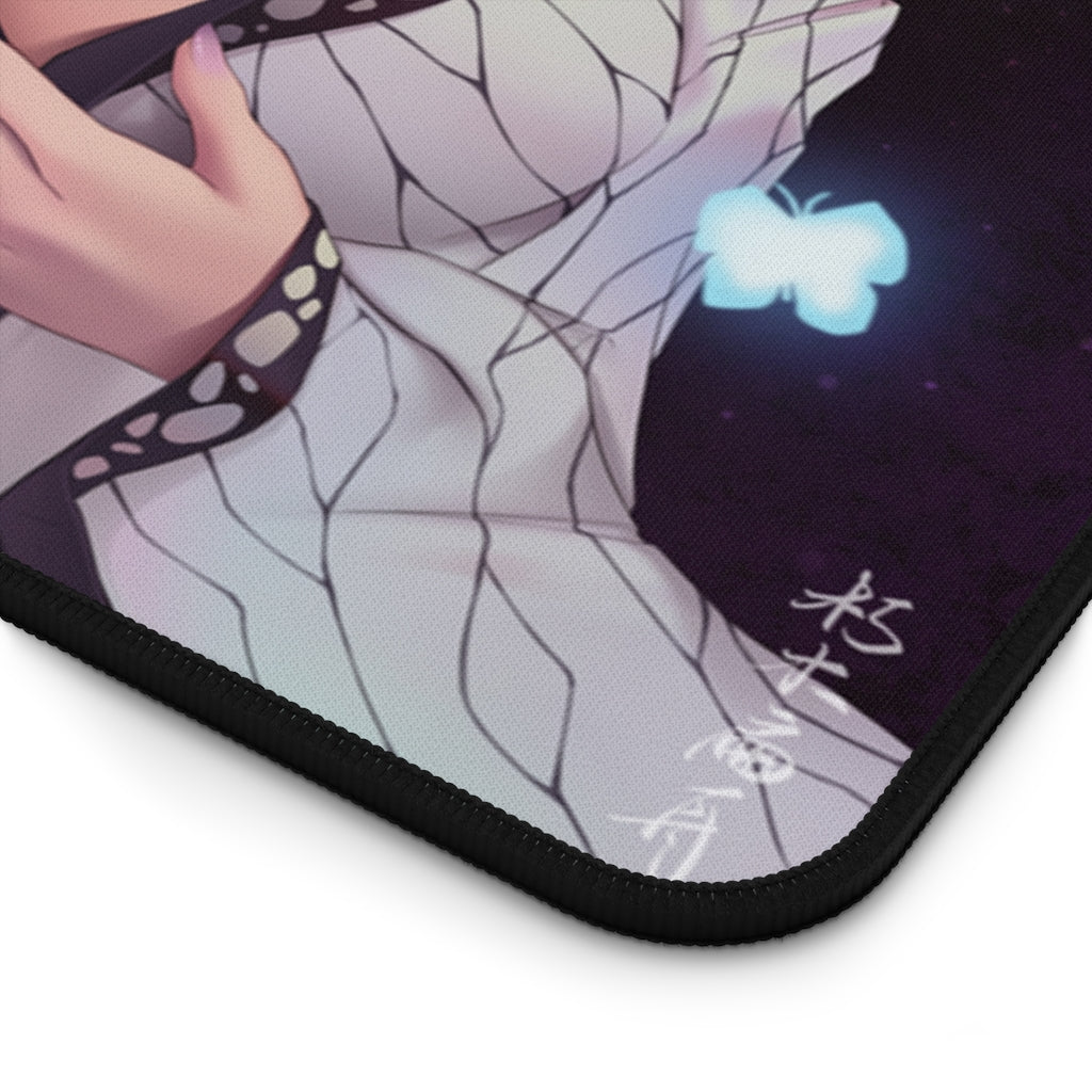 Demon Slayer Kochou Shinobu Shy Butt Desk Mat - Non Slip Mousepad