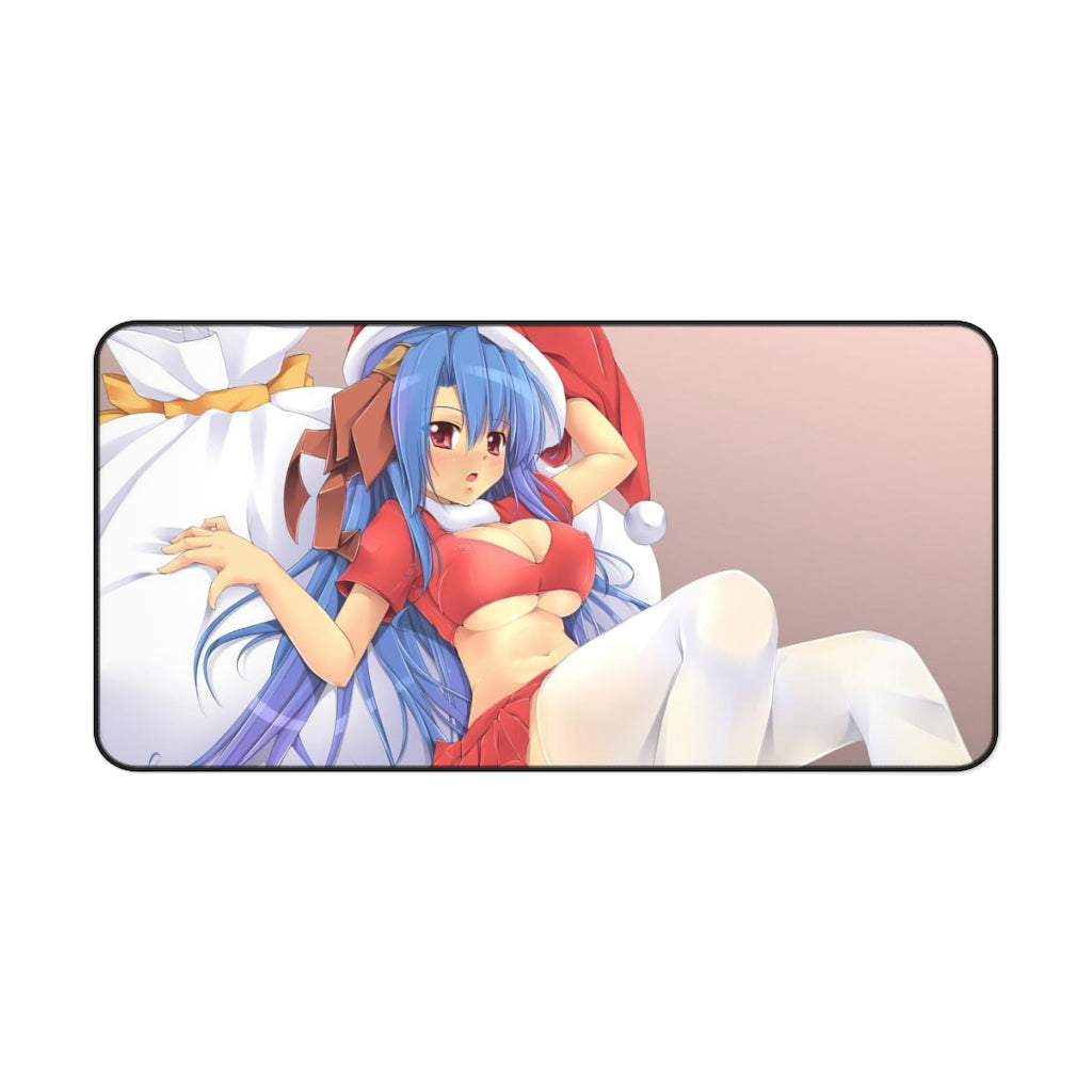 Sexy Santa Rocbouquet Romancing SaGa Desk Mat - Non Slip Mousepad