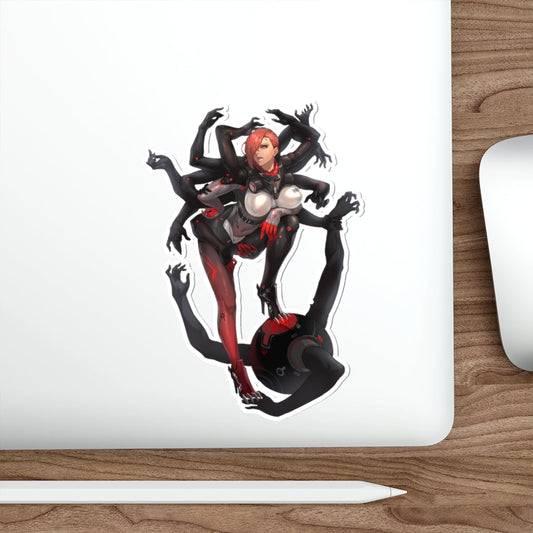 Metal Gear Rising Sexy Mistral and Dwarf Gekko Waterproof Sticker - Ecchi Vinyl Decal