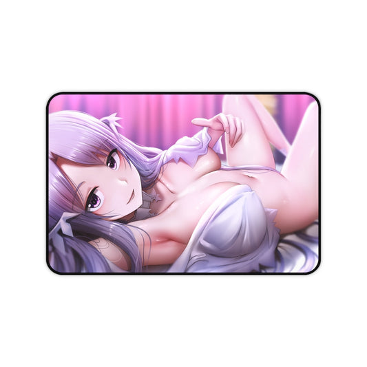 Sword Art Online Anime Mousepad - Big Boobs Quinella Large Desk Mat - Ecchi Mouse Pad