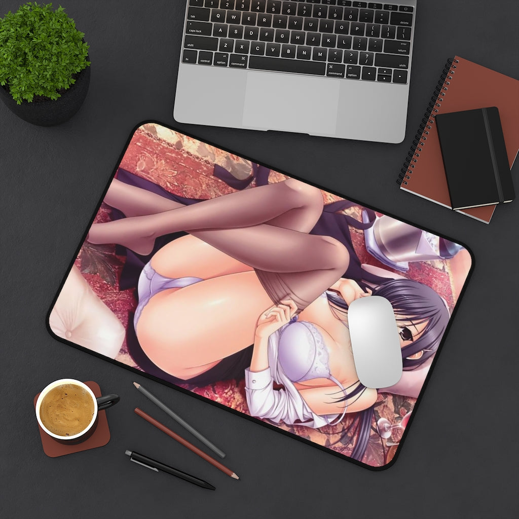 Sexy Panties Hiiragi Ayako Walkure Romanze Desk Mat - Non Slip Mousepad