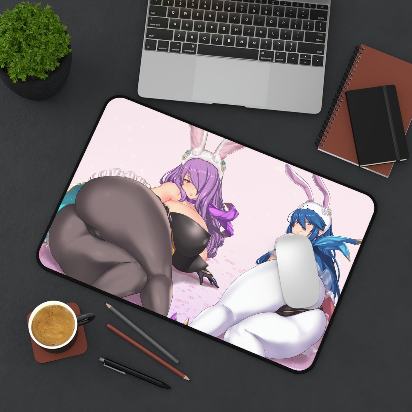 Fire Emblem Mousepad - Camilla And Lucina Bunny Girls - Large Ecchi Desk Mat - Mouse Pad - MTG Playmat