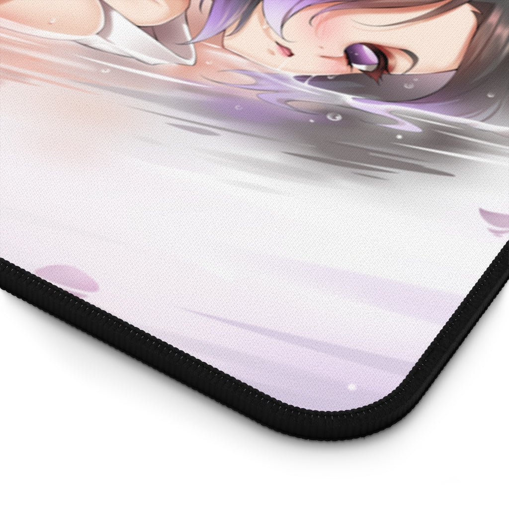 Demon Slayer Kochou Shinobu Nude Bondage Desk Mat - Non Slip Mousepad