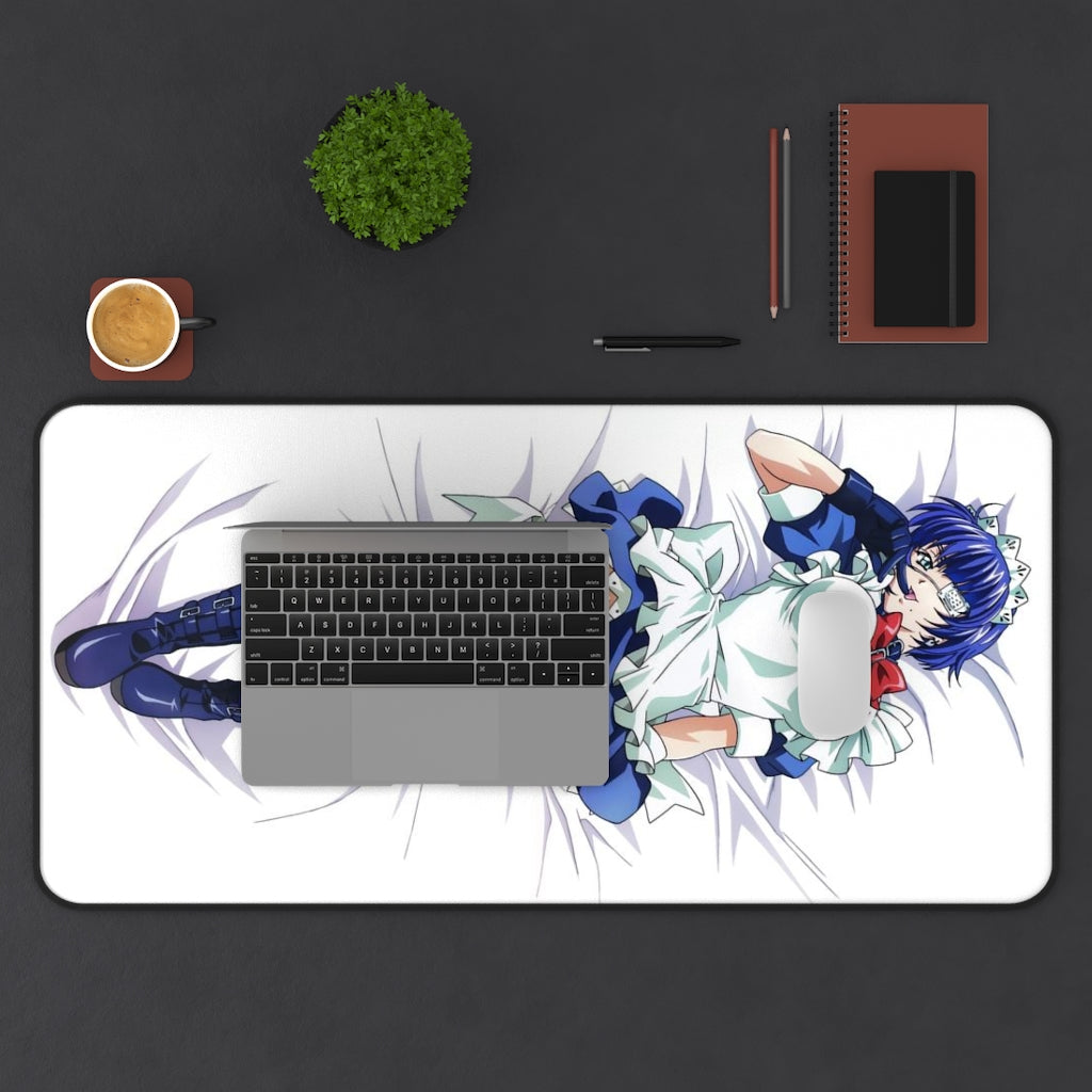 Ikkitousen Sexy Mousepad -Lu Meng Maid Desk Mat - Ecchi Playmat