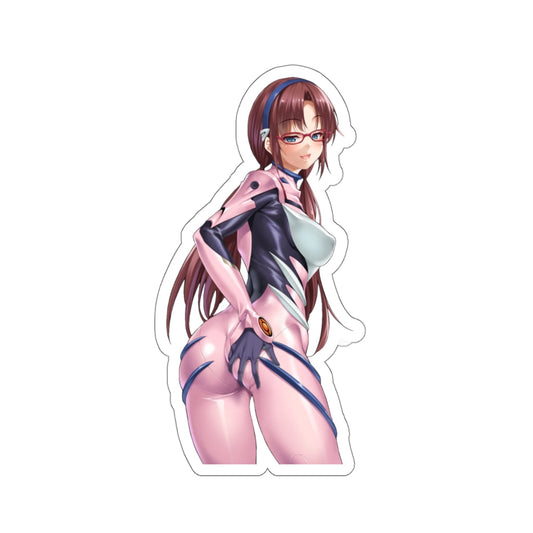 Neon Genesis Evangelion Waterproof Sticker - Thicc Butt Mari Makinami Illustrious - Ecchi Anime Vinyl Decal