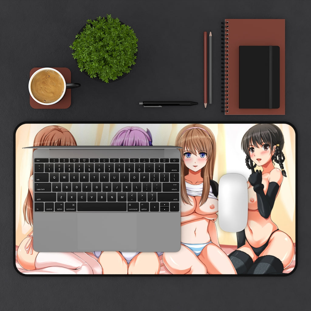 Dead Or Alive Mousepad - Large Desk Mat - Ecchi Mouse Pad - MTG Playmat