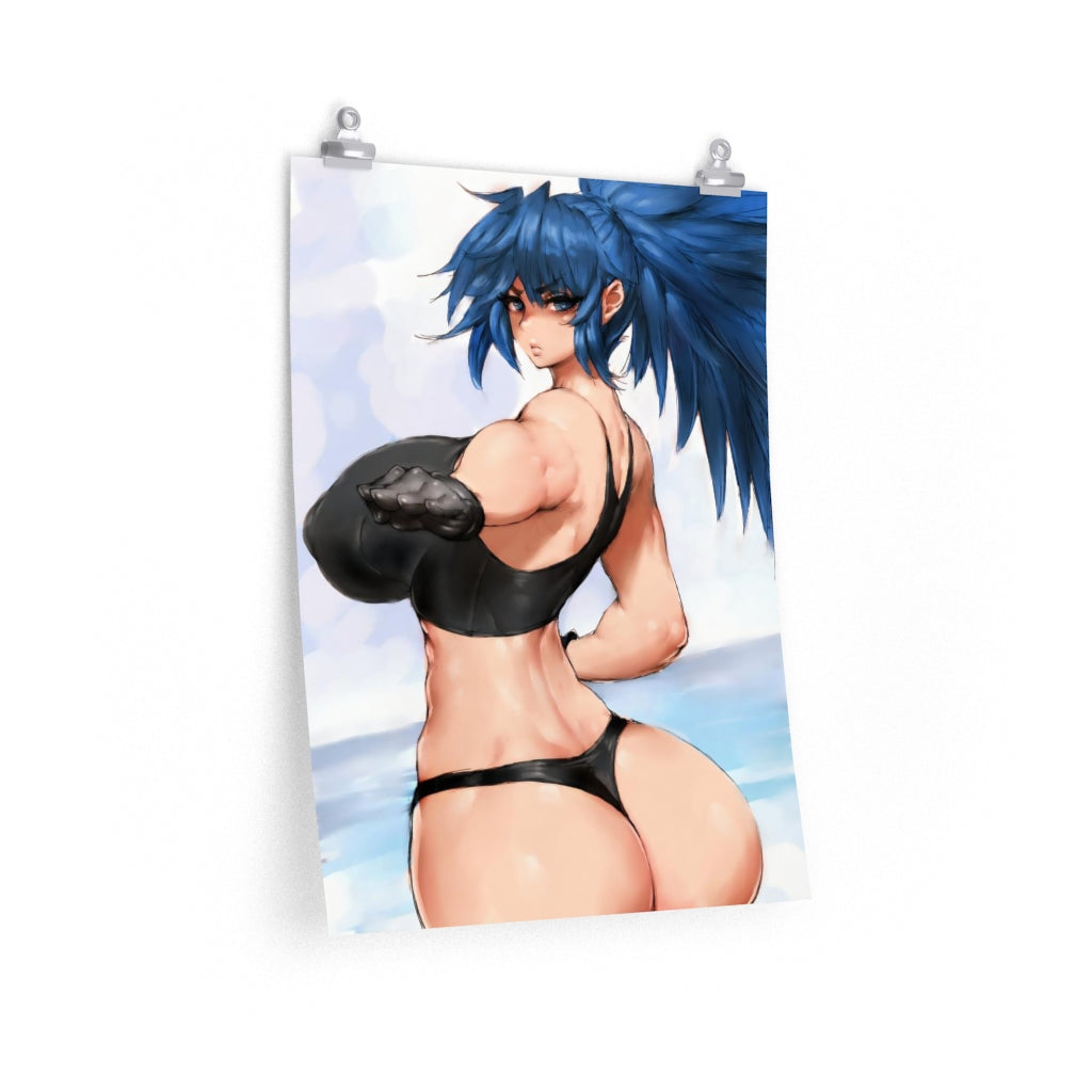 Leona Heidern The King Of Fighters Poster - Lewd Premium Matte Vertical Poster - Adult Wall Art