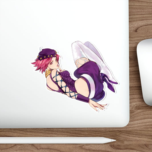 JoJo Female Narciso Anasui Waterproof Sticker - Ecchi Vinyl Decal