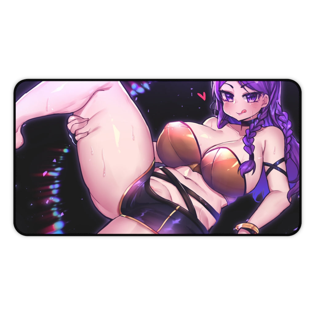 Sexy K DA Kai'Sa League of Legends Desk Mat - Non Slip Mousepad