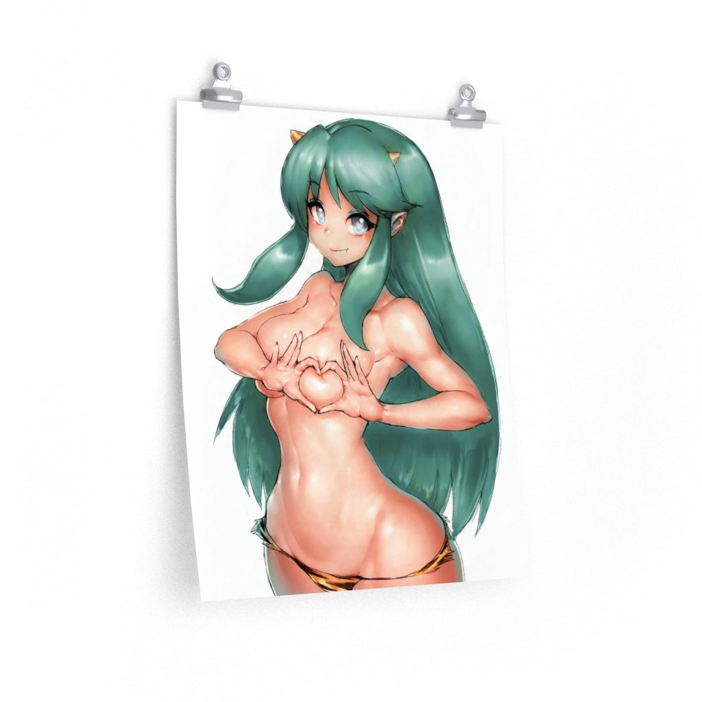 Lum Urusei Yatsura Poster - Lewd Premium Matte Vertical Poster - Adult Wall Art