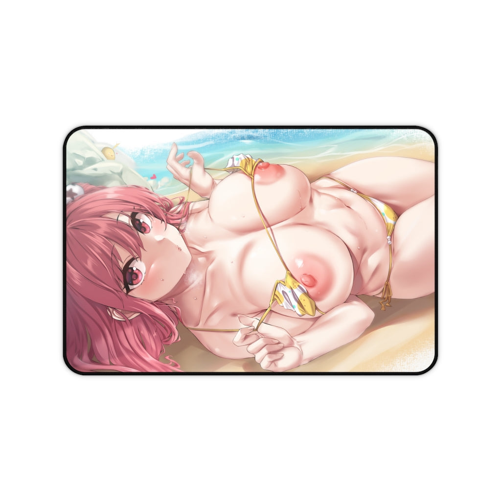 Honoka Bikini Mousepad - Dead Or Alive Large Desk Mat - Ecchi Nude Boobs Mouse Pad - Sexy Gaming Playmat