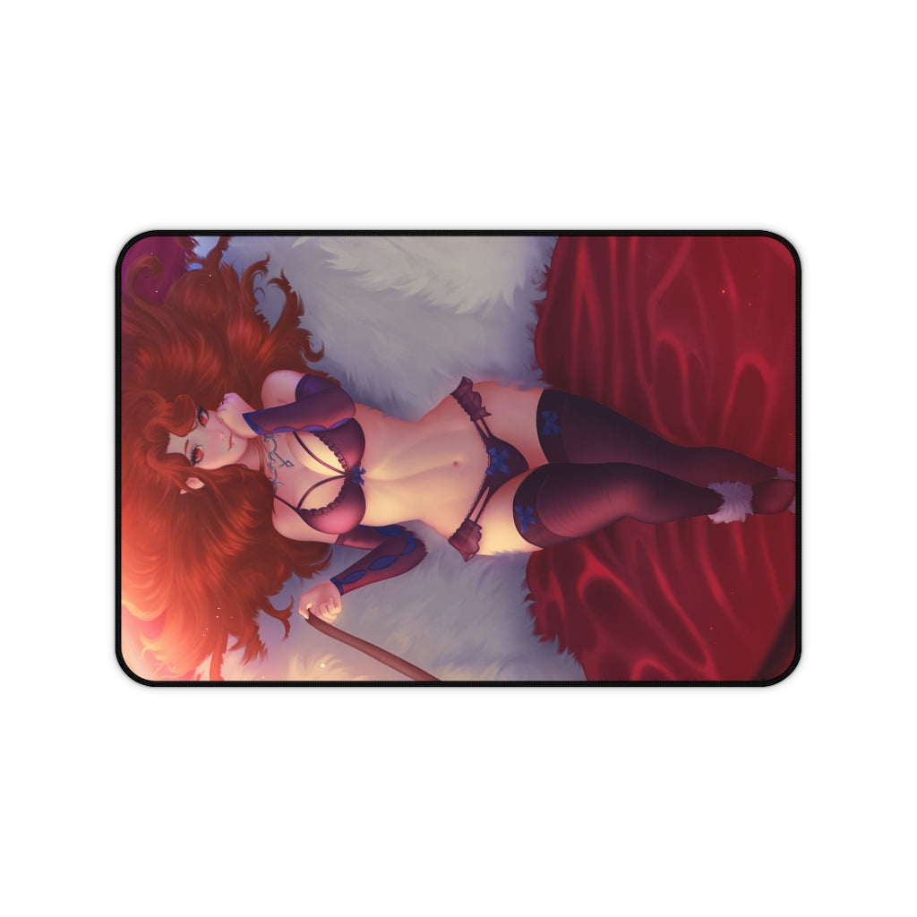 Sexy Lenore Castlevania Gaming Desk Mat - Non Slip Mousepad