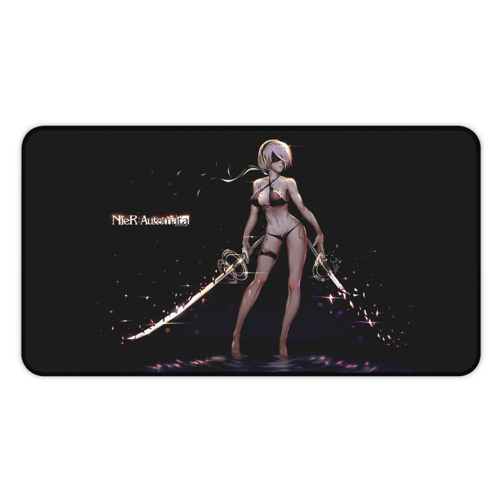 2B Sexy Bikini Katana Nier Automata Mousepad - Non Slip Desk Mat