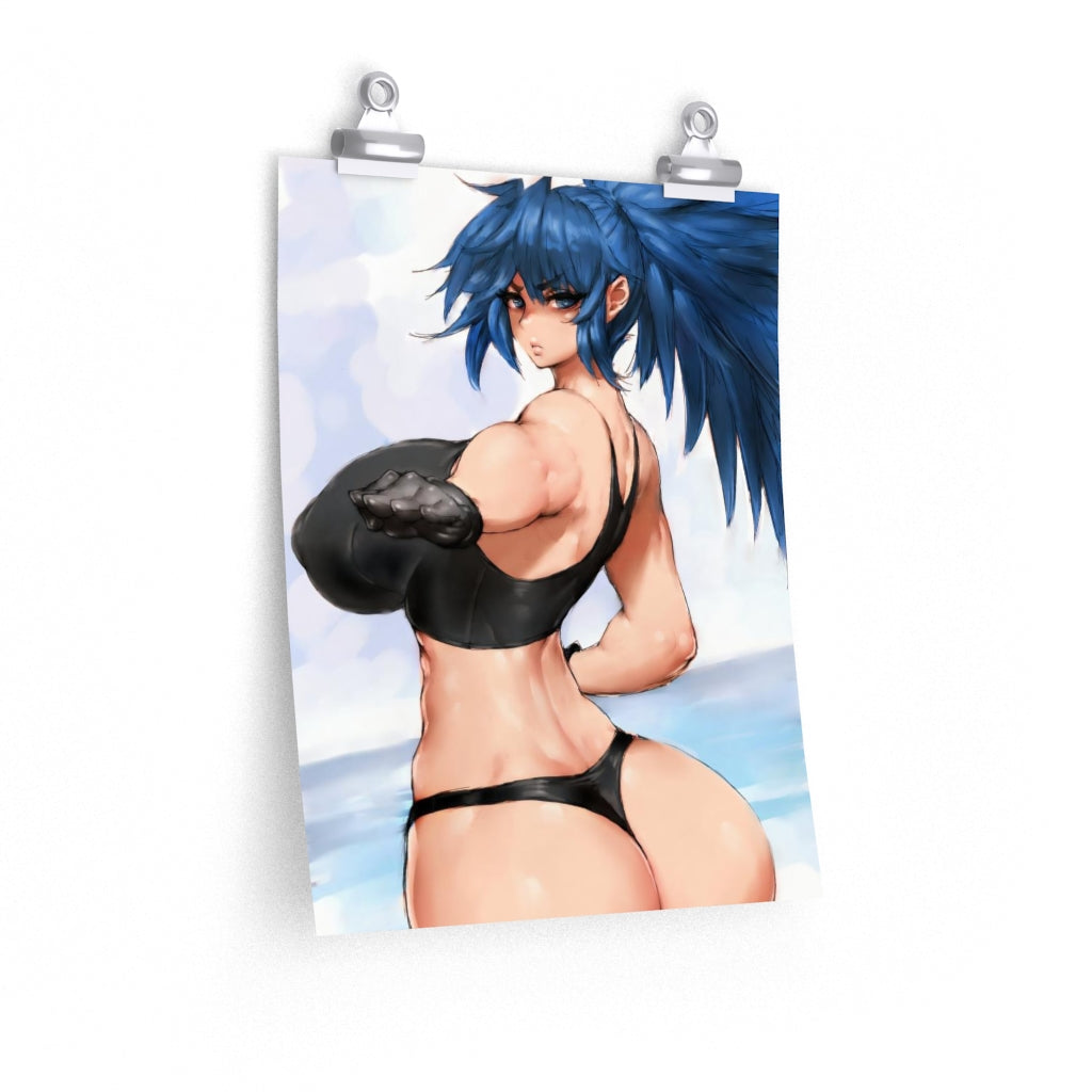 Leona Heidern The King Of Fighters Poster - Lewd Premium Matte Vertical Poster - Adult Wall Art