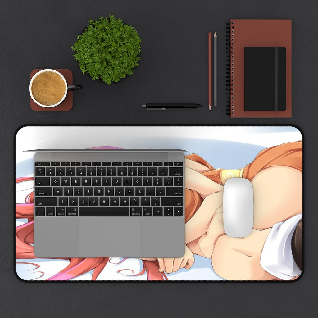 Lenna Charlotte Tycoon Sexy Boobs Final Fantasy 5 Desk Mat - Non Slip Mousepad