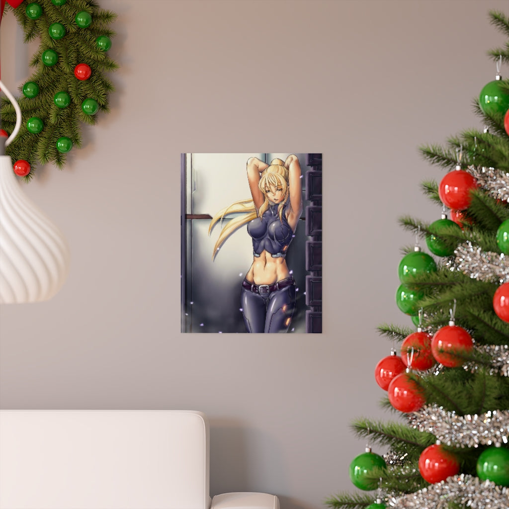 Sexy Sarah Bryant Virtua Fighter Poster - Lewd Premium Matte Vertical Poster - Adult Wall Art